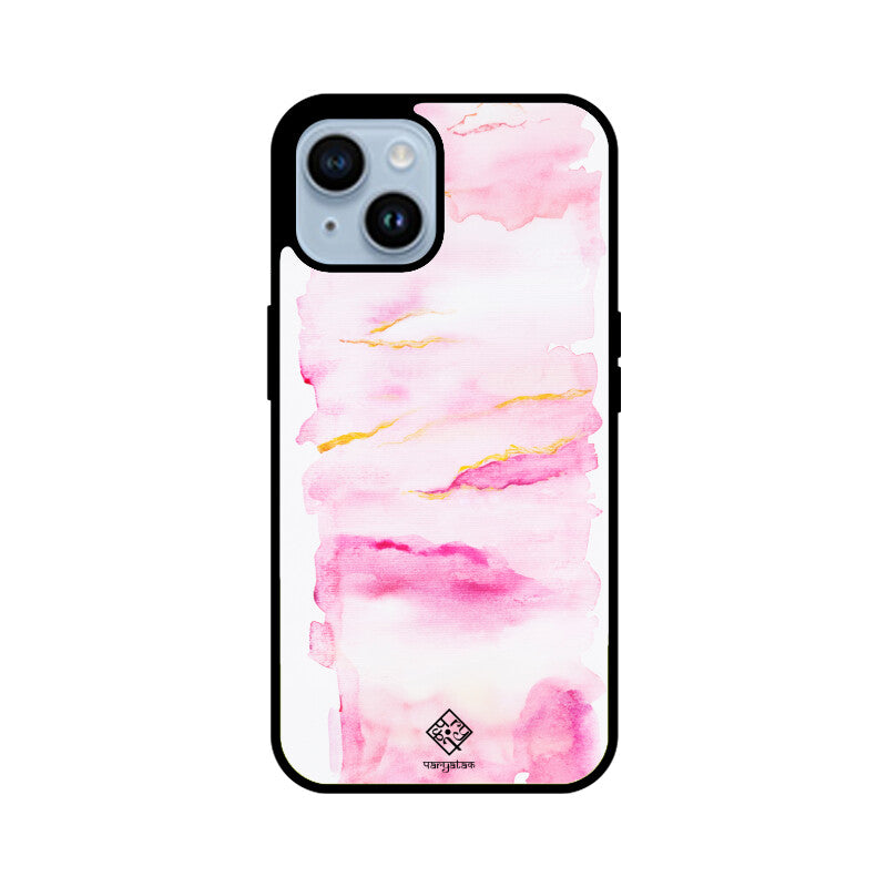 Pink Strokes iPhone Case