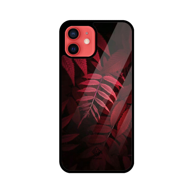 Vermillion Verdure iPhone Case