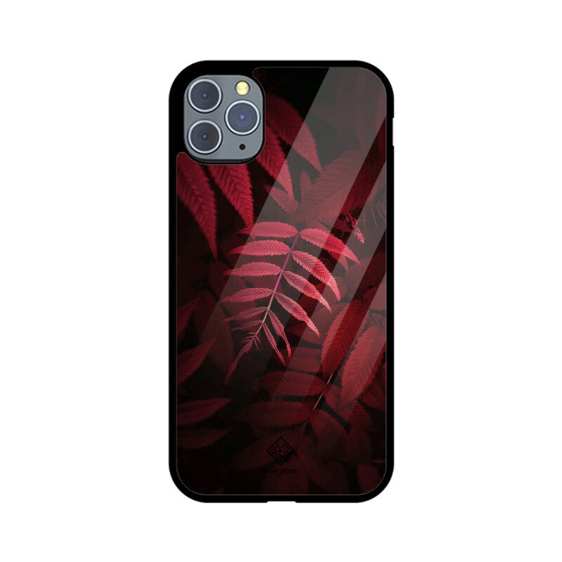 Vermillion Verdure iPhone Case