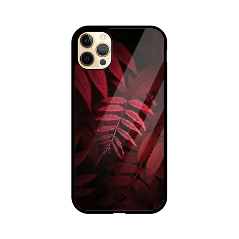 Vermillion Verdure iPhone Case