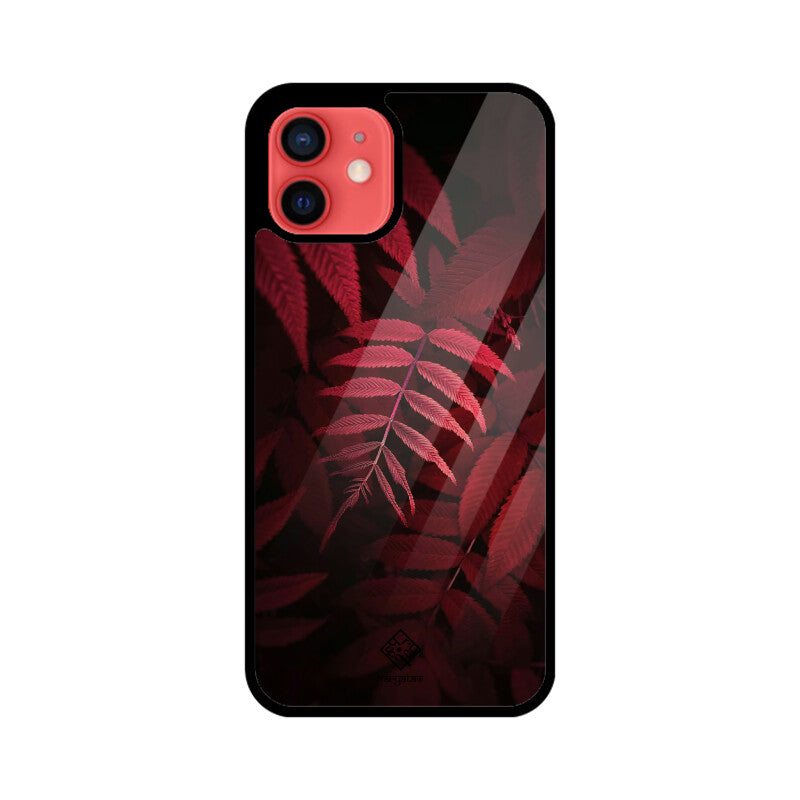 Vermillion Verdure iPhone Case