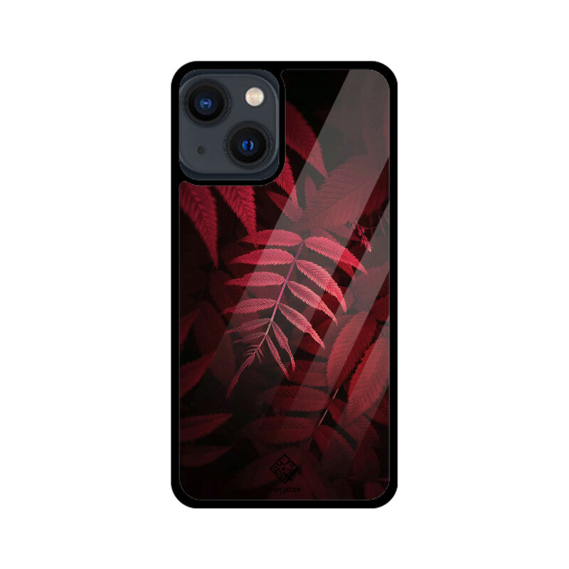 Vermillion Verdure iPhone Case