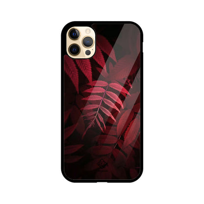 Vermillion Verdure iPhone Case