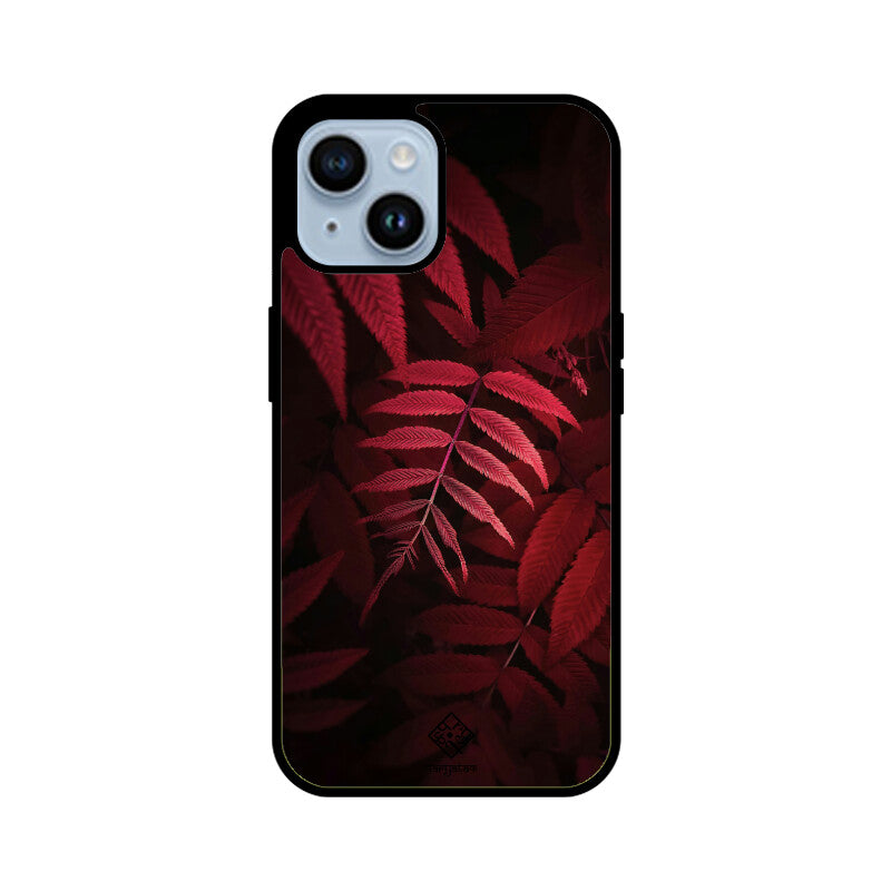 Vermillion Verdure iPhone Case