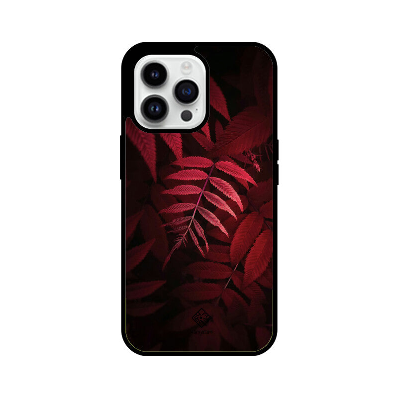 Vermillion Verdure iPhone Case