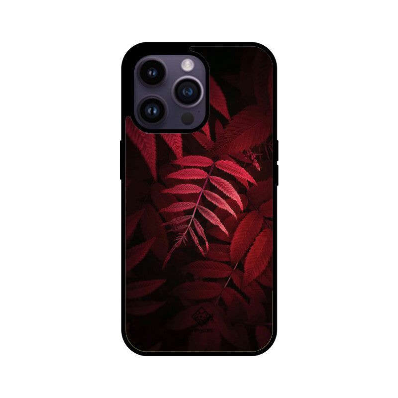Vermillion Verdure iPhone Case