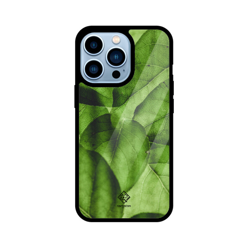 Luminous Leafage iPhone Case