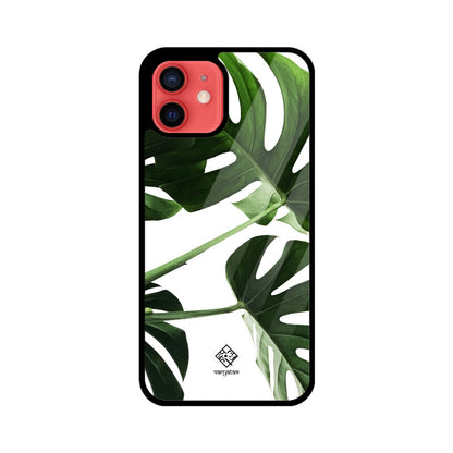 Minimal Leaves iPhone Case