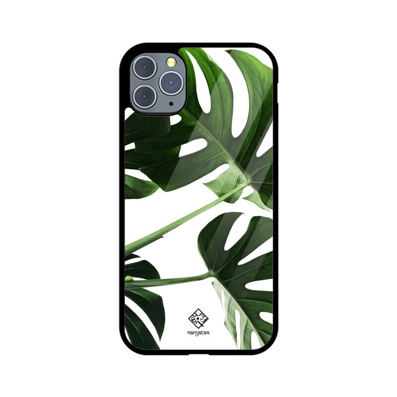 Minimal Leaves iPhone Case