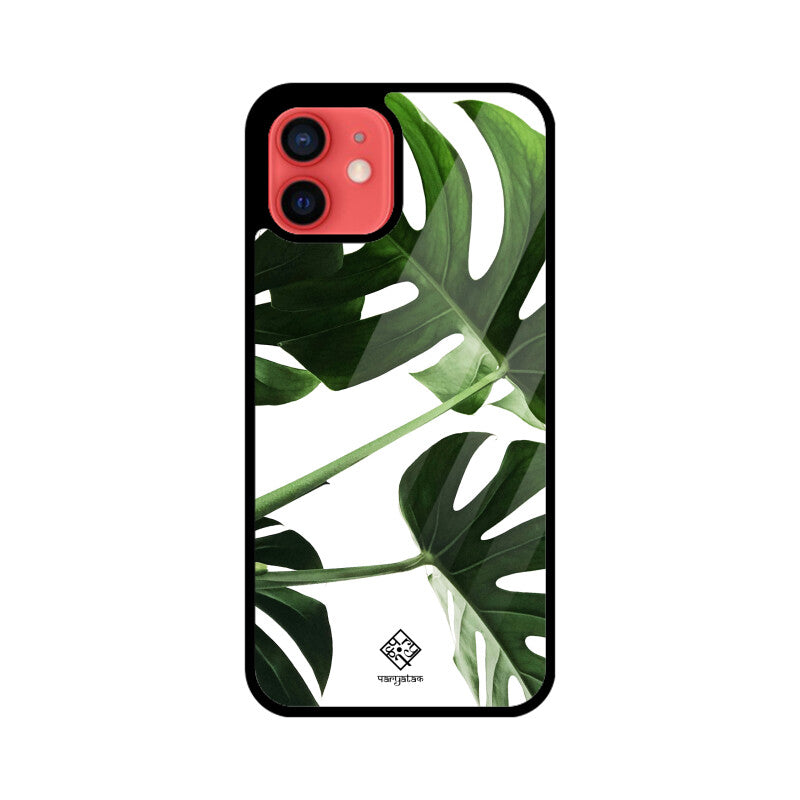 Minimal Leaves iPhone Case