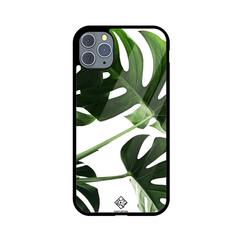 Minimal Leaves iPhone Case