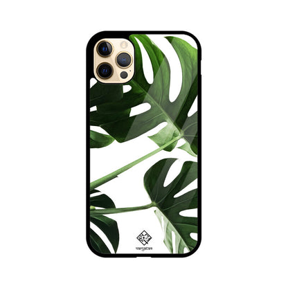 Minimal Leaves iPhone Case