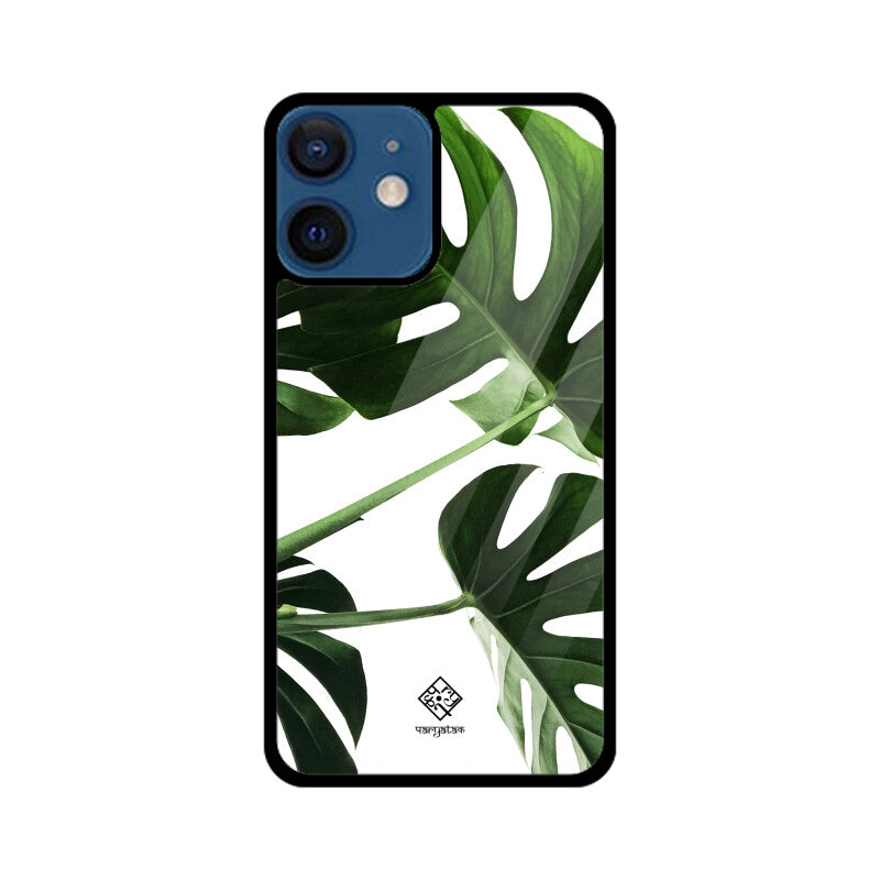 Minimal Leaves iPhone Case