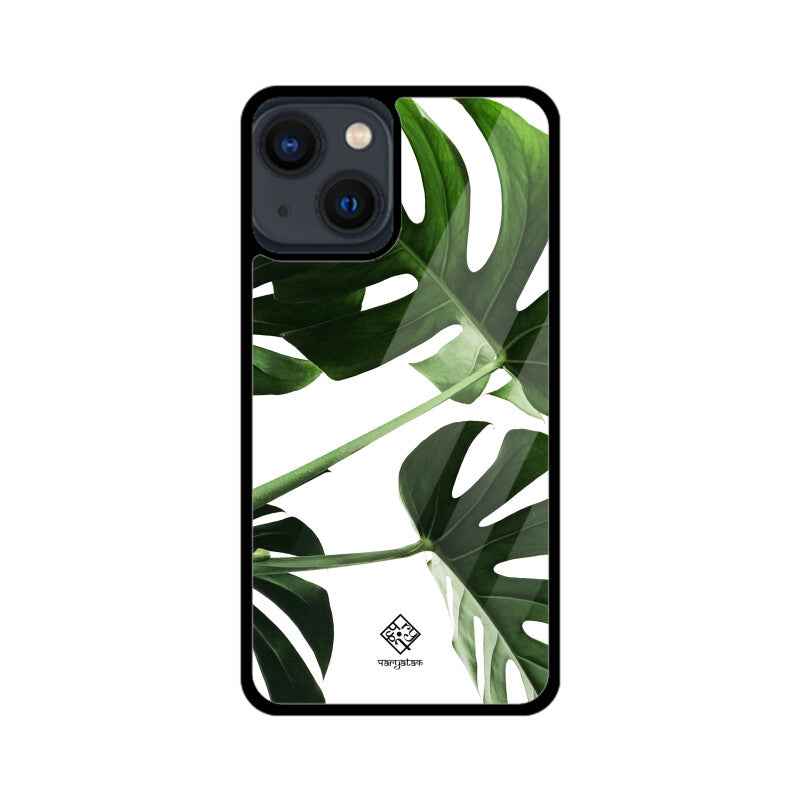 Minimal Leaves iPhone Case