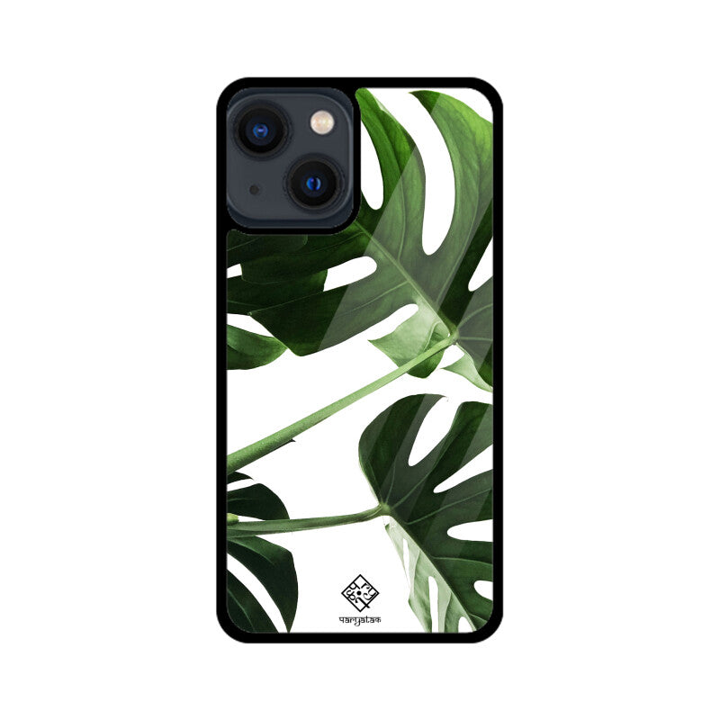 Minimal Leaves iPhone Case
