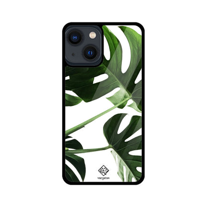 Minimal Leaves iPhone Case