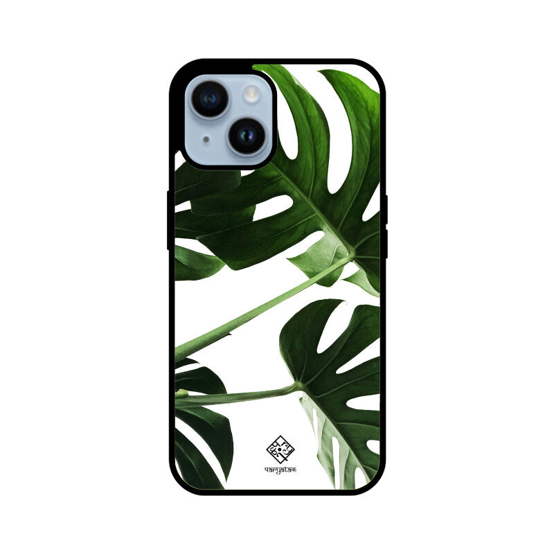 Minimal Leaves iPhone Case