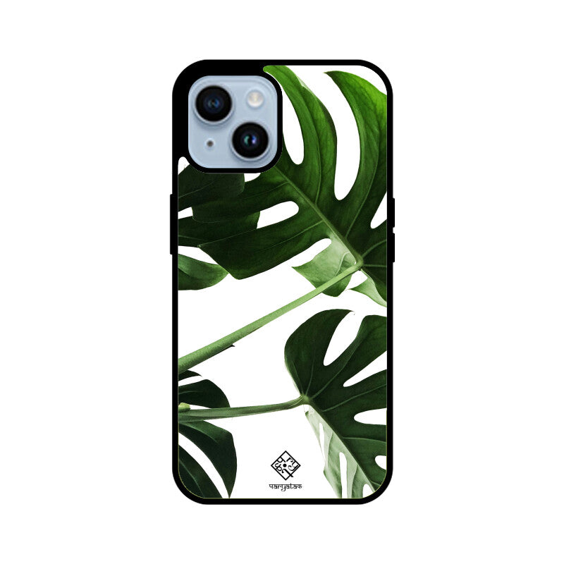 Minimal Leaves iPhone Case