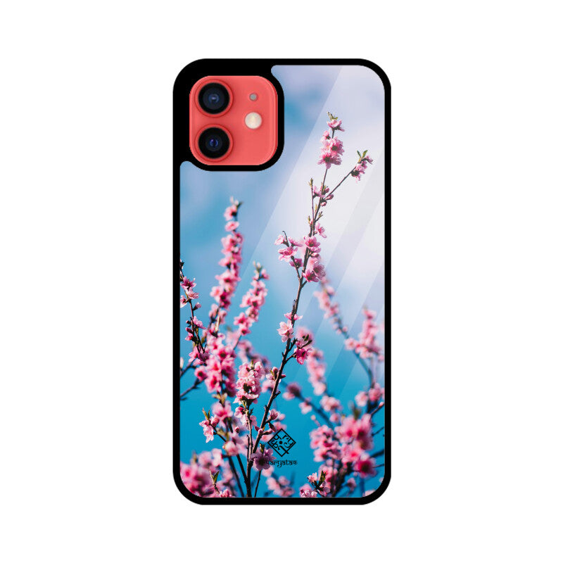 Peachy Petals iPhone Case