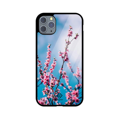 Peachy Petals iPhone Case