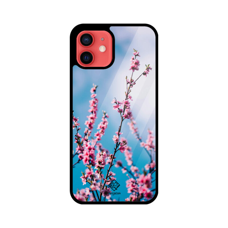 Peachy Petals iPhone Case