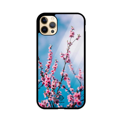 Peachy Petals iPhone Case