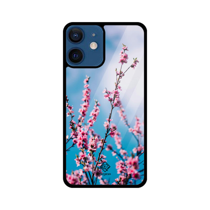 Peachy Petals iPhone Case