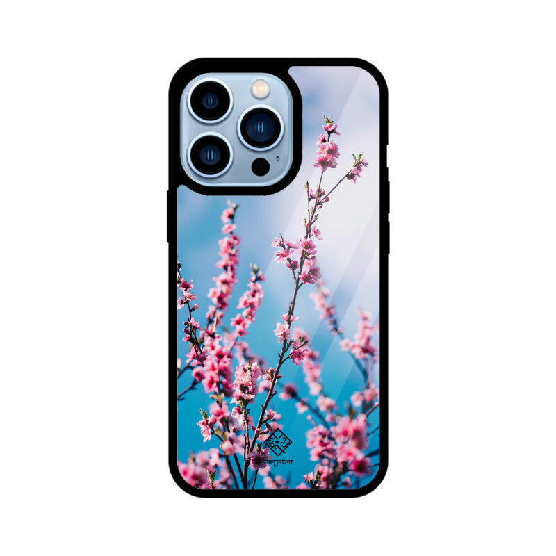 Peachy Petals iPhone Case