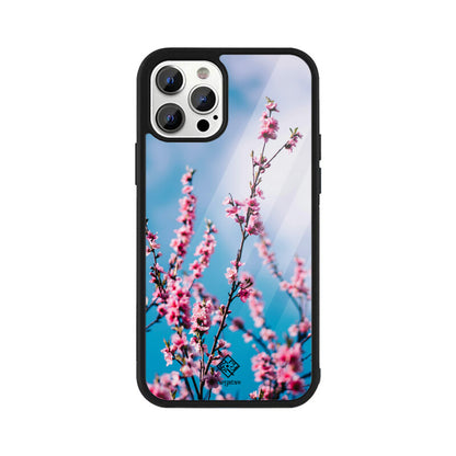 Peachy Petals iPhone Case