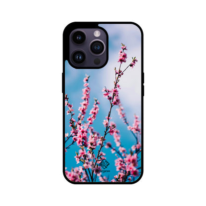 Peachy Petals iPhone Case