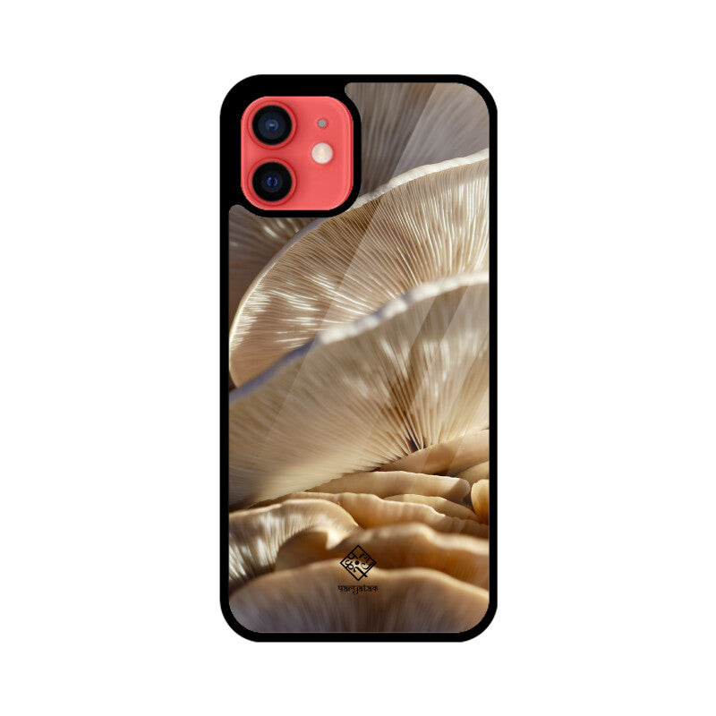 Snowy Shrooms iPhone Case