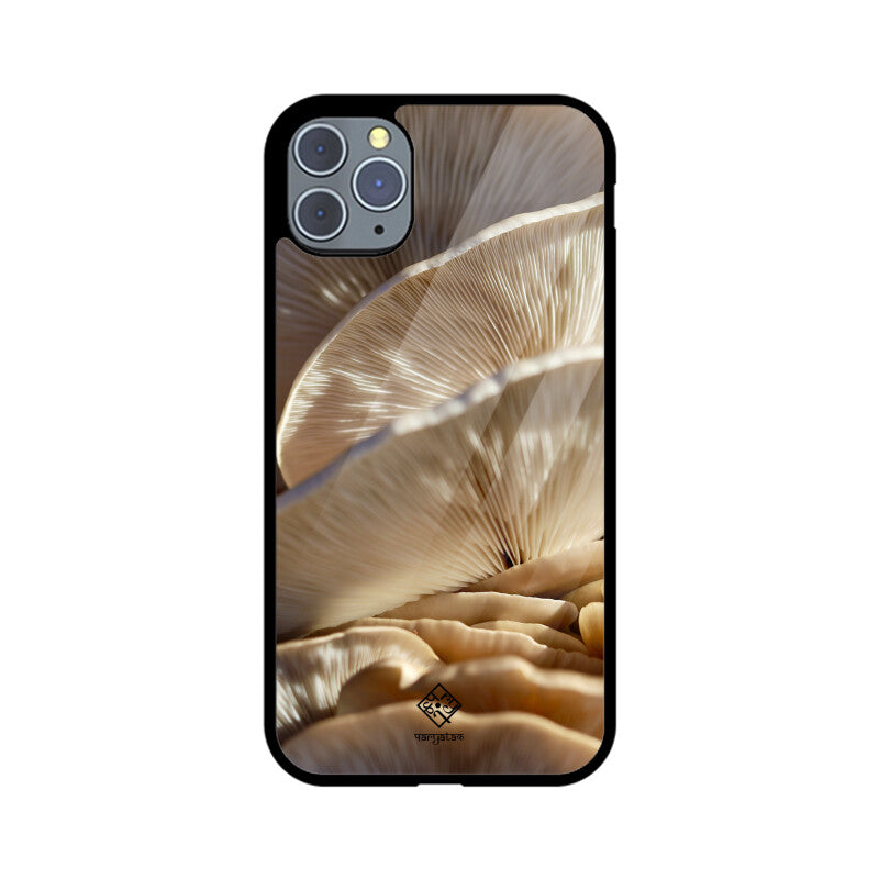 Snowy Shrooms iPhone Case