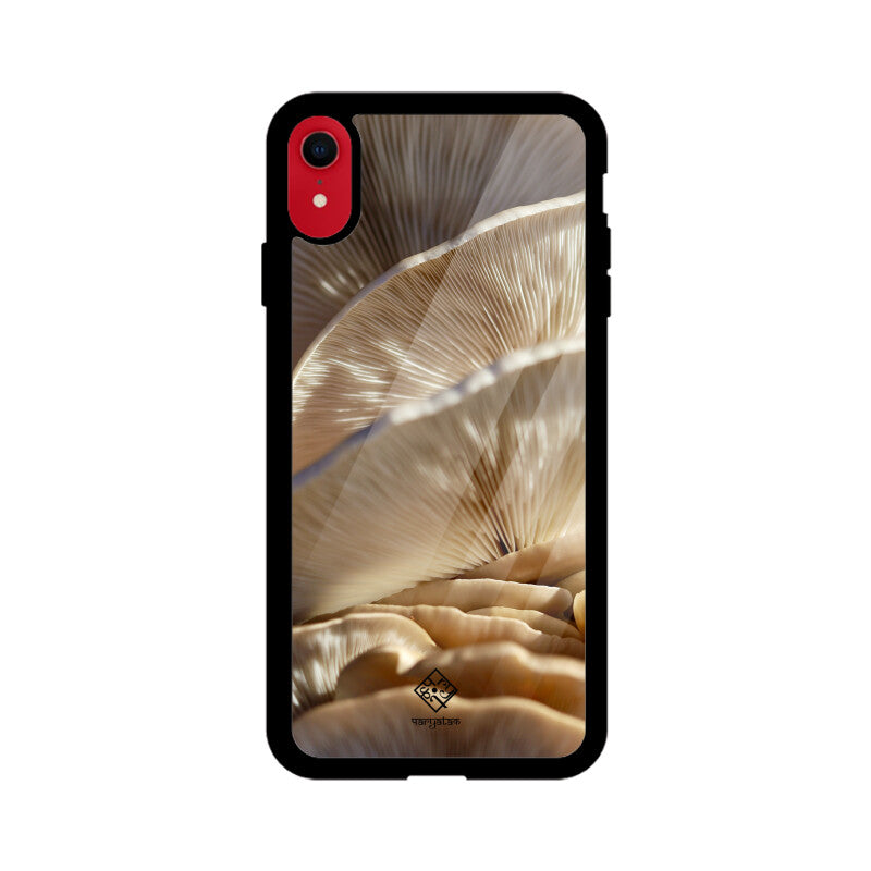 Snowy Shrooms iPhone Case