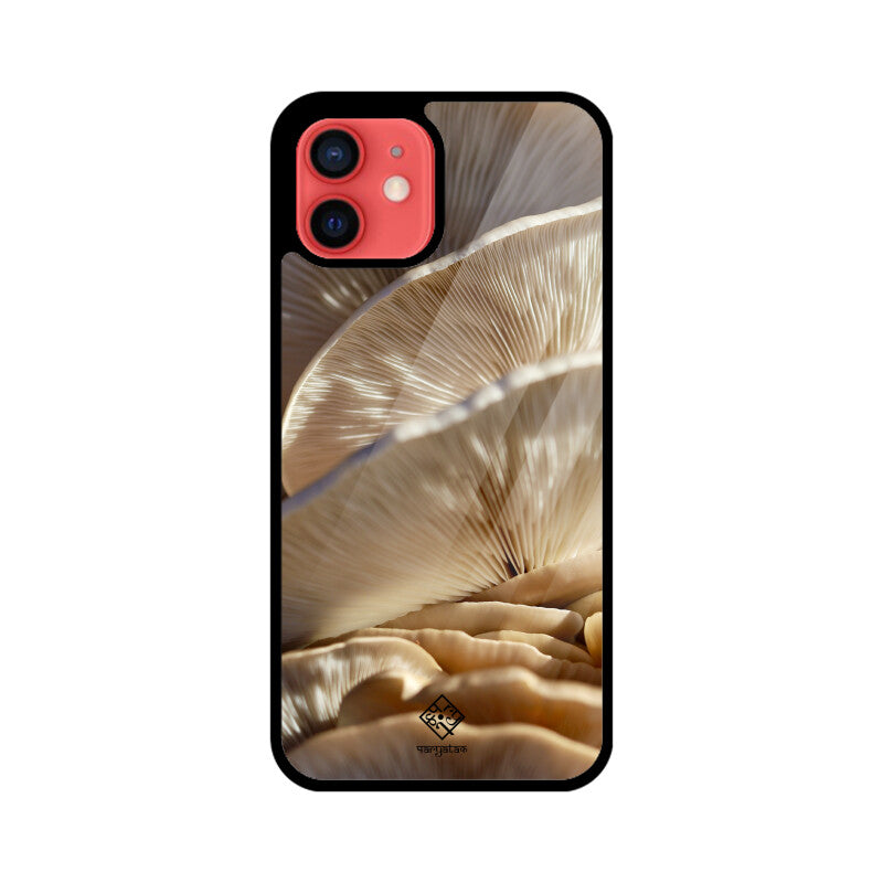 Snowy Shrooms iPhone Case