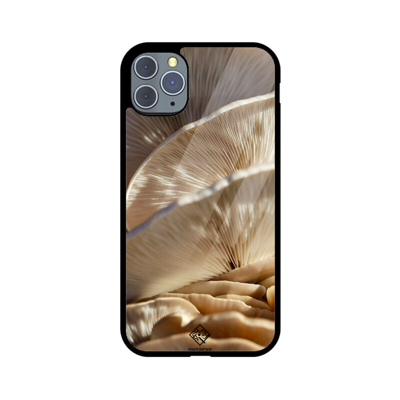 Snowy Shrooms iPhone Case