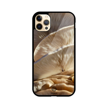 Snowy Shrooms iPhone Case