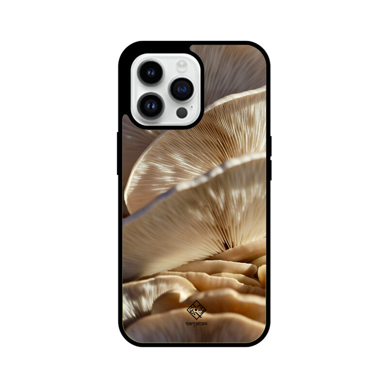 Snowy Shrooms iPhone Case