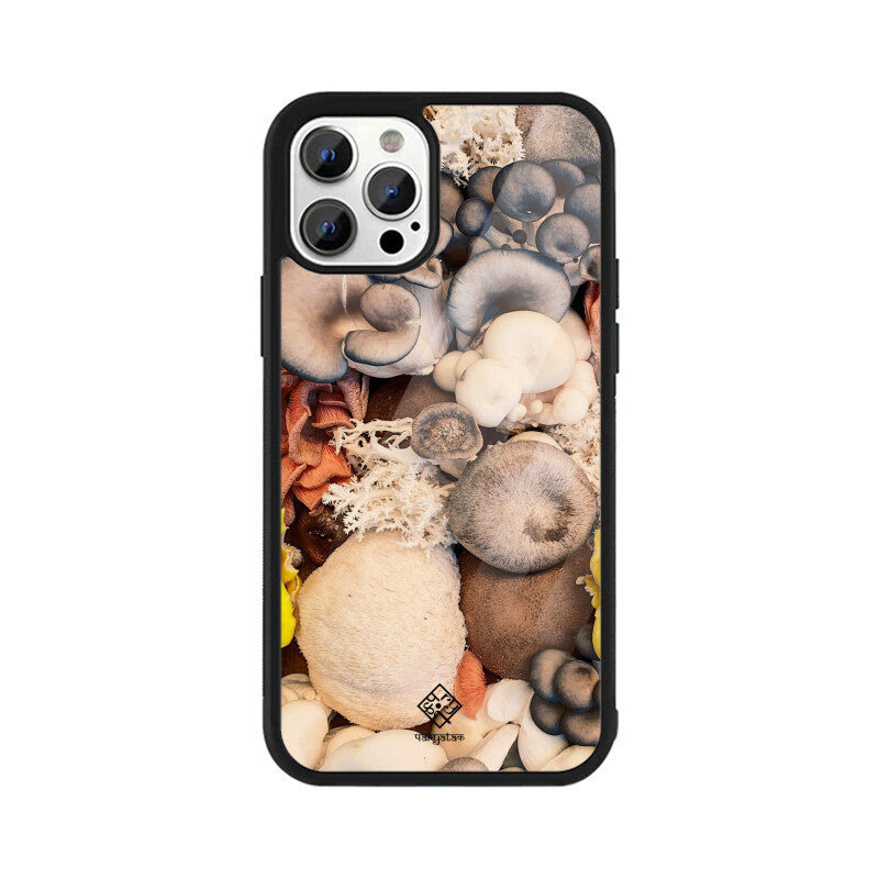 Earthy Mushrooms iPhone Case