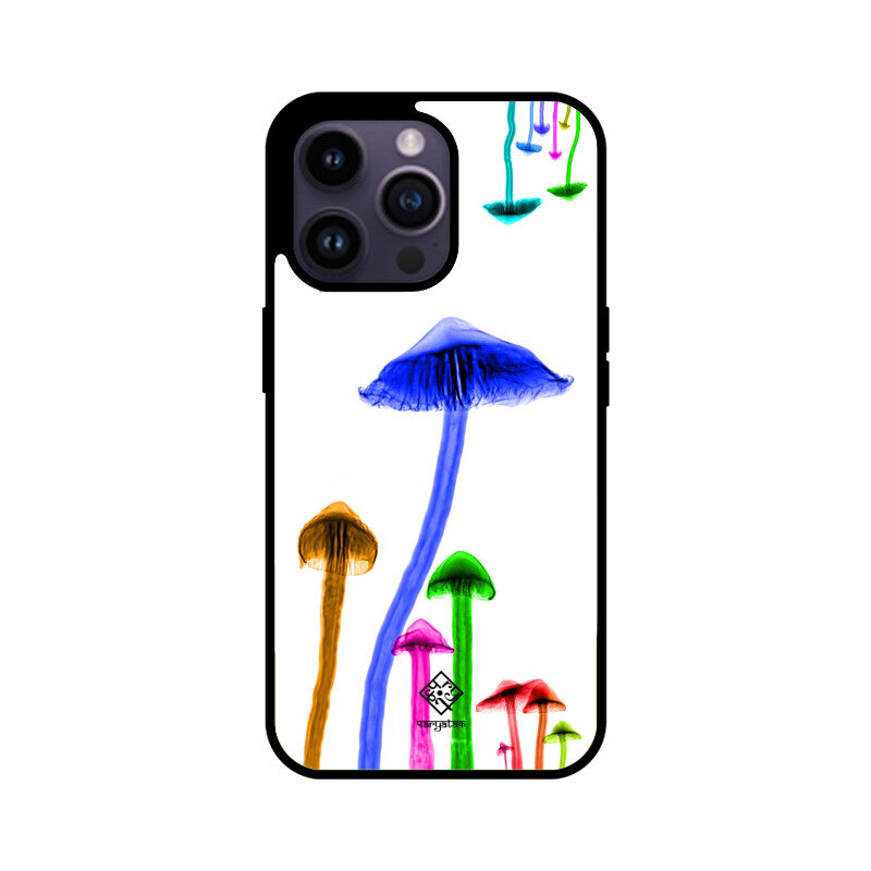 Psychedelic Mushrooms iPhone Case