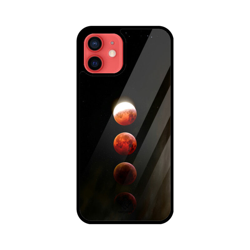 Fiery Moons iPhone Case