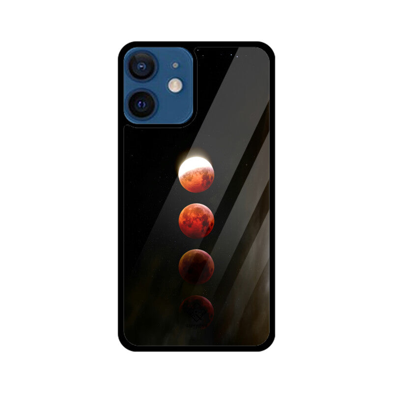 Fiery Moons iPhone Case