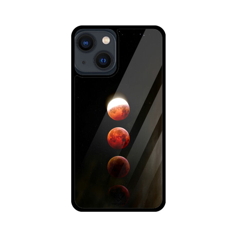 Fiery Moons iPhone Case