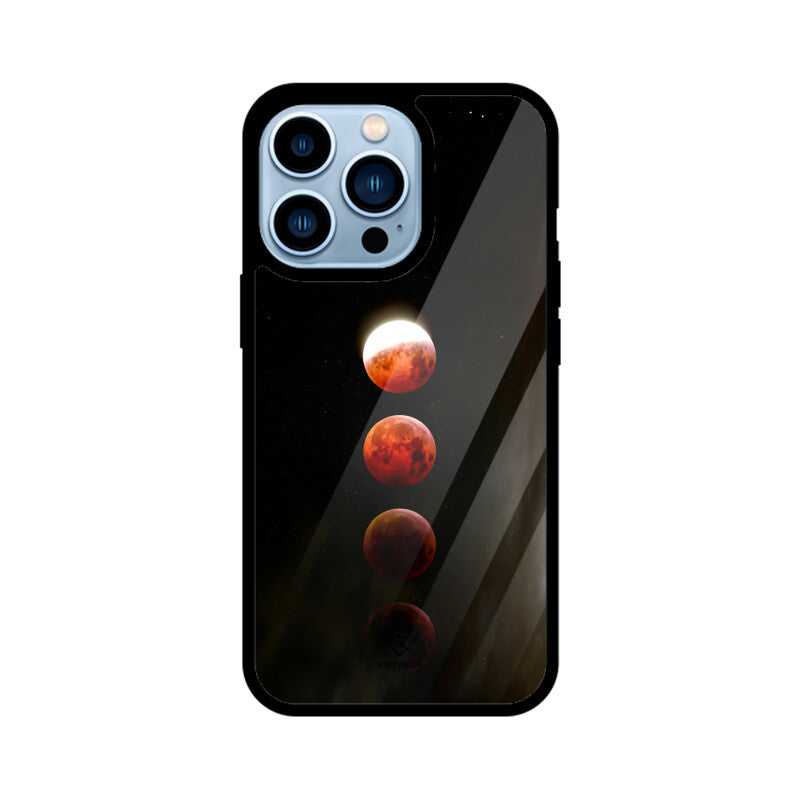 Fiery Moons iPhone Case