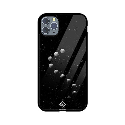 S-Curve Moons iPhone Case