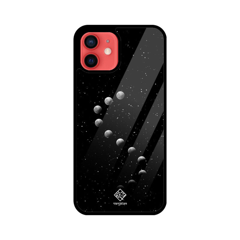 S-Curve Moons iPhone Case