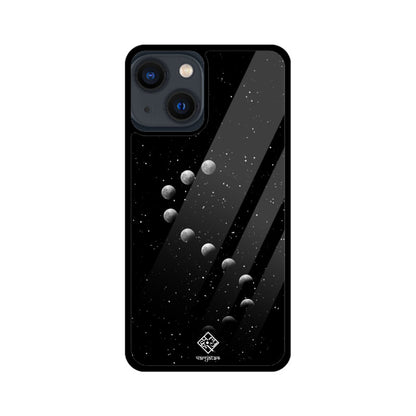 S-Curve Moons iPhone Case