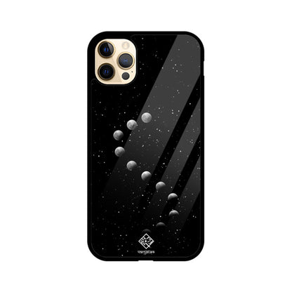 S-Curve Moons iPhone Case