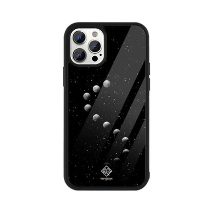 S-Curve Moons iPhone Case