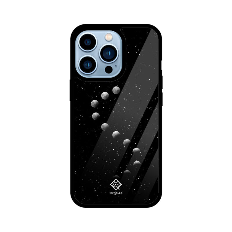 S-Curve Moons iPhone Case