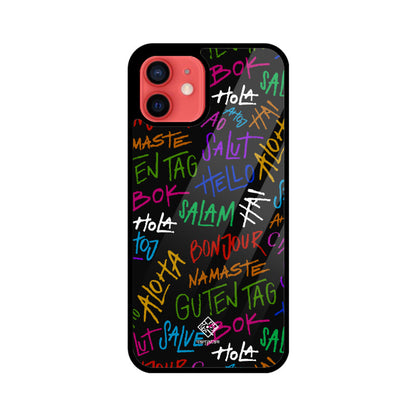 Global Greetings Dark iPhone Case